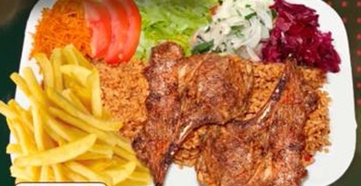 Assiette côtelettes